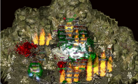 探秘赤月魔穴：掌握战斗关键的四大位置